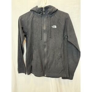 The North Face Women's Full Zip Basic Fleece Jacket Size S Black Outdoors Hoodie